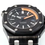 Super Clone Audemars Piguet Royal Oak Offshore Diver 15707 42mm Black Dial Ceramic