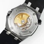 Super Clone Audemars Piguet Royal Oak Offshore Diver 15707 42mm Black Dial Ceramic