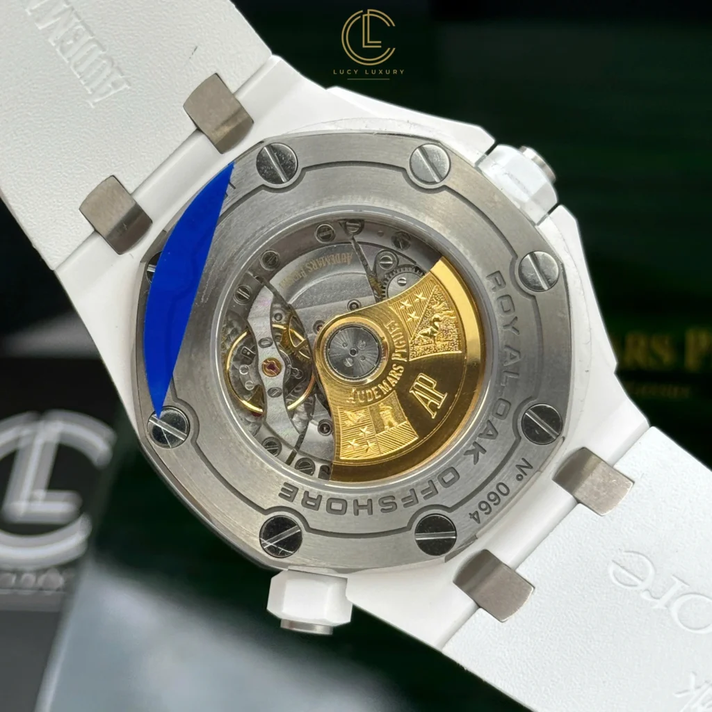 Super Clone Audemars Piguet Royal Oak Offshore Diver 15707CE 42mm White Dial Ceramic
