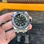 Super Clone Audemars Piguet Royal Oak Offshore Diver 15720ST 42mm Black Dial