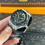 Super Clone Audemars Piguet Royal Oak Offshore Diver 15720ST 42mm Black Dial
