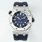 Super Clone Audemars Piguet Royal Oak Offshore Diver 15720ST 42mm Blue Dial