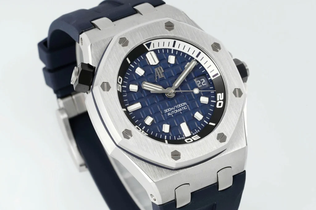 Super Clone Audemars Piguet Royal Oak Offshore Diver 15720ST 42mm Blue Dial