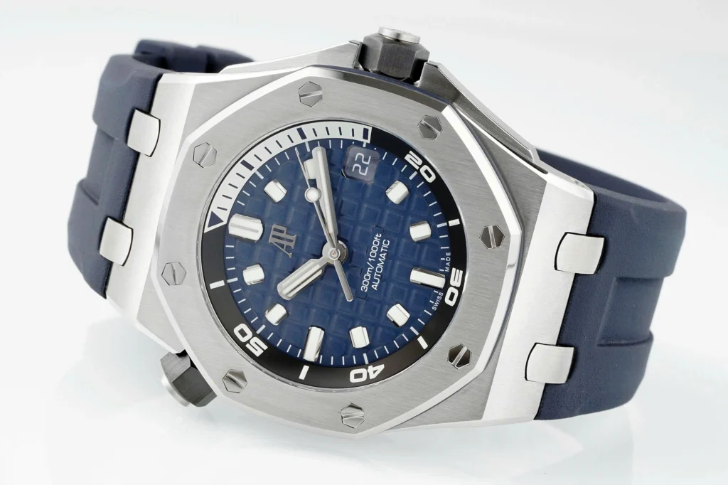 Super Clone Audemars Piguet Royal Oak Offshore Diver 15720ST 42mm Blue Dial