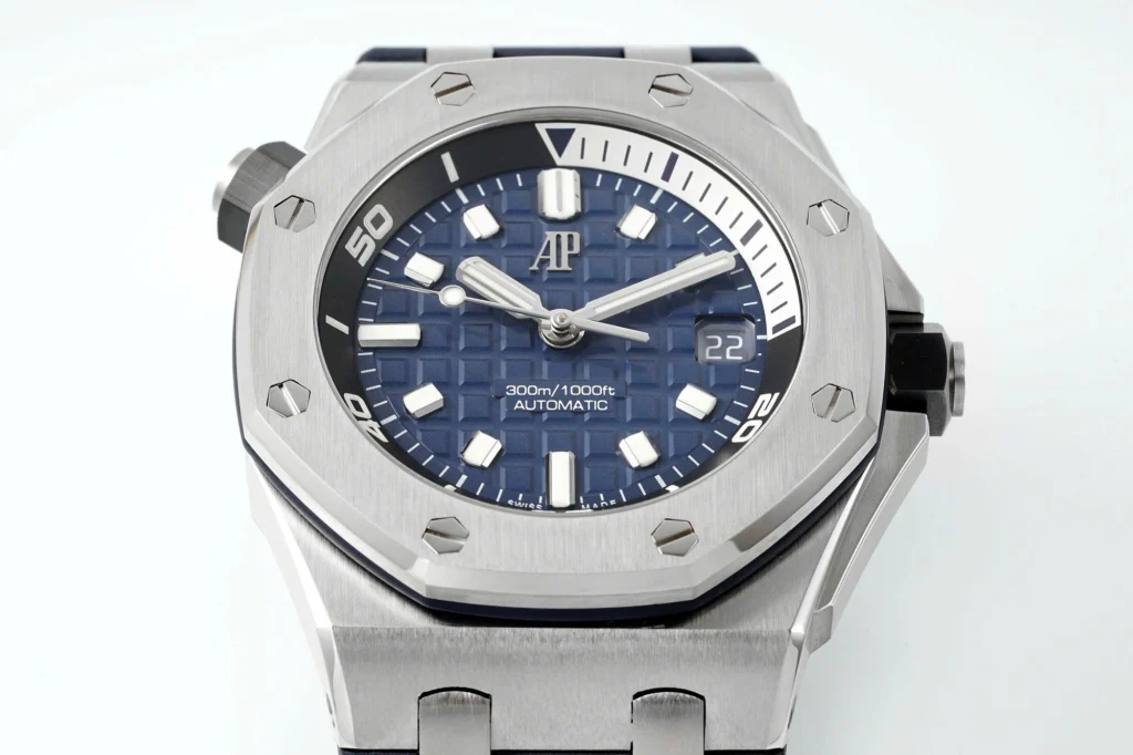 Super Clone Audemars Piguet Royal Oak Offshore Diver 15720ST 42mm Blue Dial
