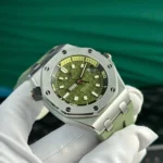 Super Clone Audemars Piguet Royal Oak Offshore Diver 15720ST 42mm Green Dial