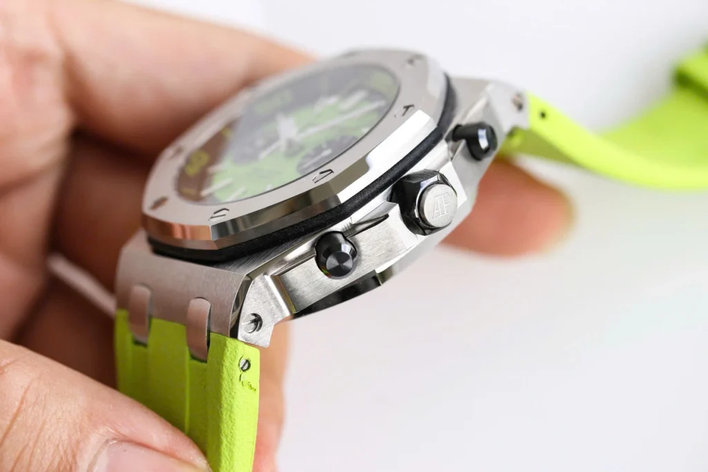 Super Clone Audemars Piguet Royal Oak Offshore Diver Chronograph in Green 26703ST 42mm
