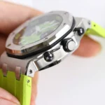 Super Clone Audemars Piguet Royal Oak Offshore Diver Chronograph in Green 26703ST 42mm