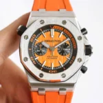 Super Clone Audemars Piguet Royal Oak Offshore Diver Chronograph in Orange 26703ST 42mm