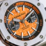 Super Clone Audemars Piguet Royal Oak Offshore Diver Chronograph in Orange 26703ST 42mm