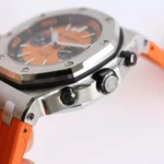 Super Clone Audemars Piguet Royal Oak Offshore Diver Chronograph in Orange 26703ST 42mm
