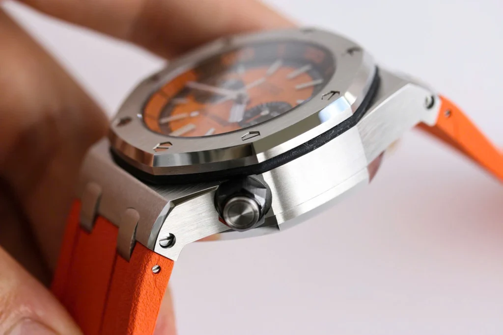 Super Clone Audemars Piguet Royal Oak Offshore Diver Chronograph in Orange 26703ST 42mm