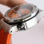 Super Clone Audemars Piguet Royal Oak Offshore Diver Chronograph in Orange 26703ST 42mm