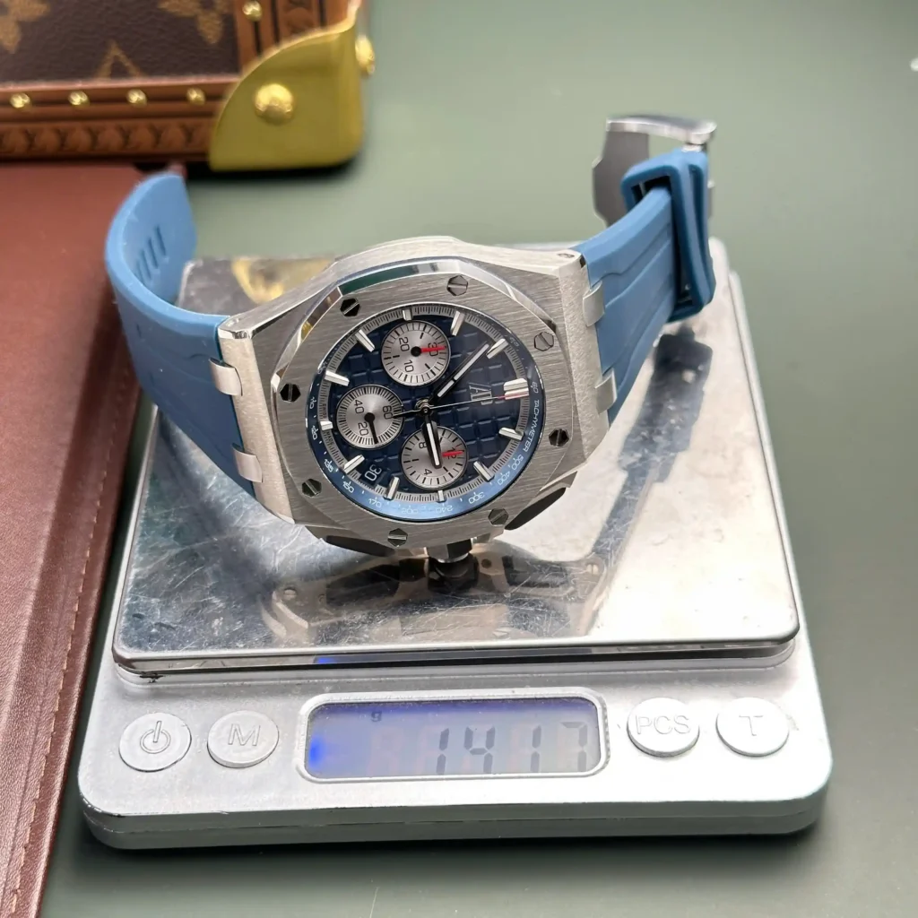 Super Clone Audemars Piguet Royal Oak Offshore Steel in Blue 26420ST 42mm
