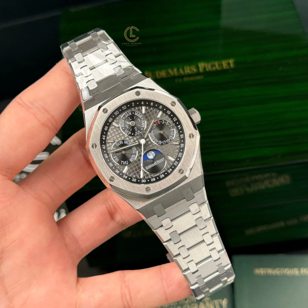 Super Clone Audemars Piguet Royal Oak Perpetual Calendar 26609TI.OO.1220TI.01 41mm Moonphase