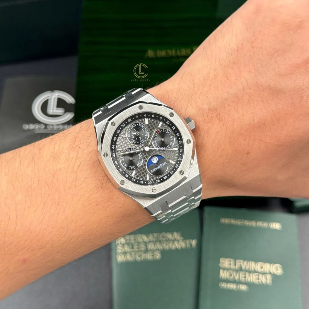 Super Clone Audemars Piguet Royal Oak Perpetual Calendar 26609TI.OO.1220TI.01 41mm Moonphase