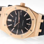 Super Clone Audemars Piguet Royal Oak Selfwinding 15400OR 41mm Rose Gold Steel — clasp and links