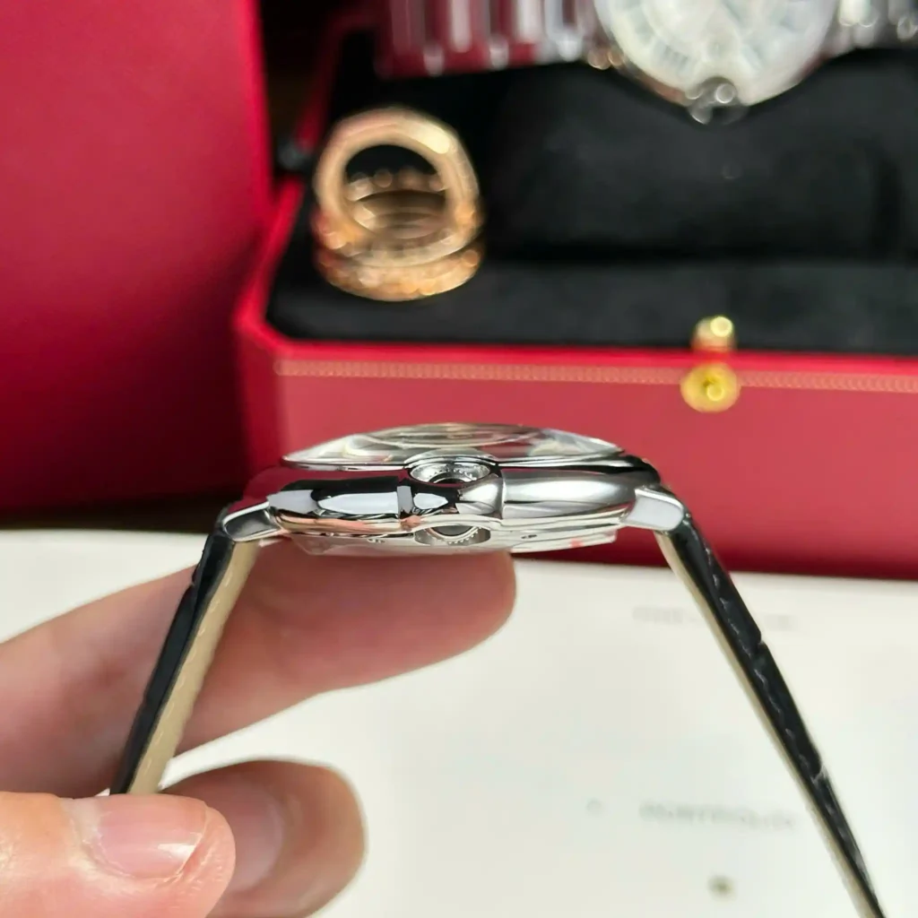 Super Clone Cartier 42mm Steel