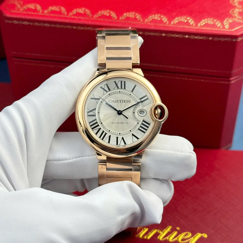 Super Clone Cartier 42mm Steel
