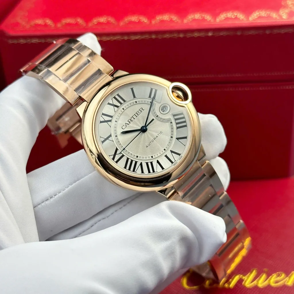 Super Clone Cartier 42mm Steel