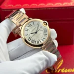 Super Clone Cartier 42mm Steel