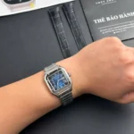 Super Clone Cartier Santos De Cartier Blue Dial WSSA0071 39.8mm