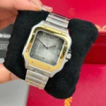 Super Clone Cartier Santos De Cartier CRW2SA0030 Demi Yellow Gold