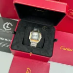 Super Clone Cartier Santos De Cartier CRW2SA0030 Demi Yellow Gold