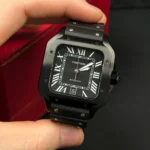 Super Clone Cartier Santos De Cartier CRWSSA0039 39.8mm Ceramic –