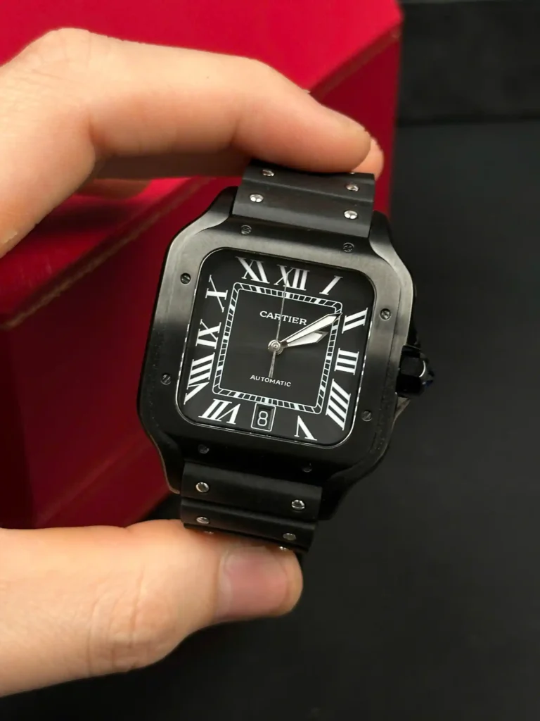 Super Clone Cartier Santos De Cartier CRWSSA0039 39.8mm Ceramic –