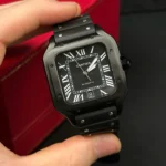 Super Clone Cartier Santos De Cartier CRWSSA0039 39.8mm Ceramic –