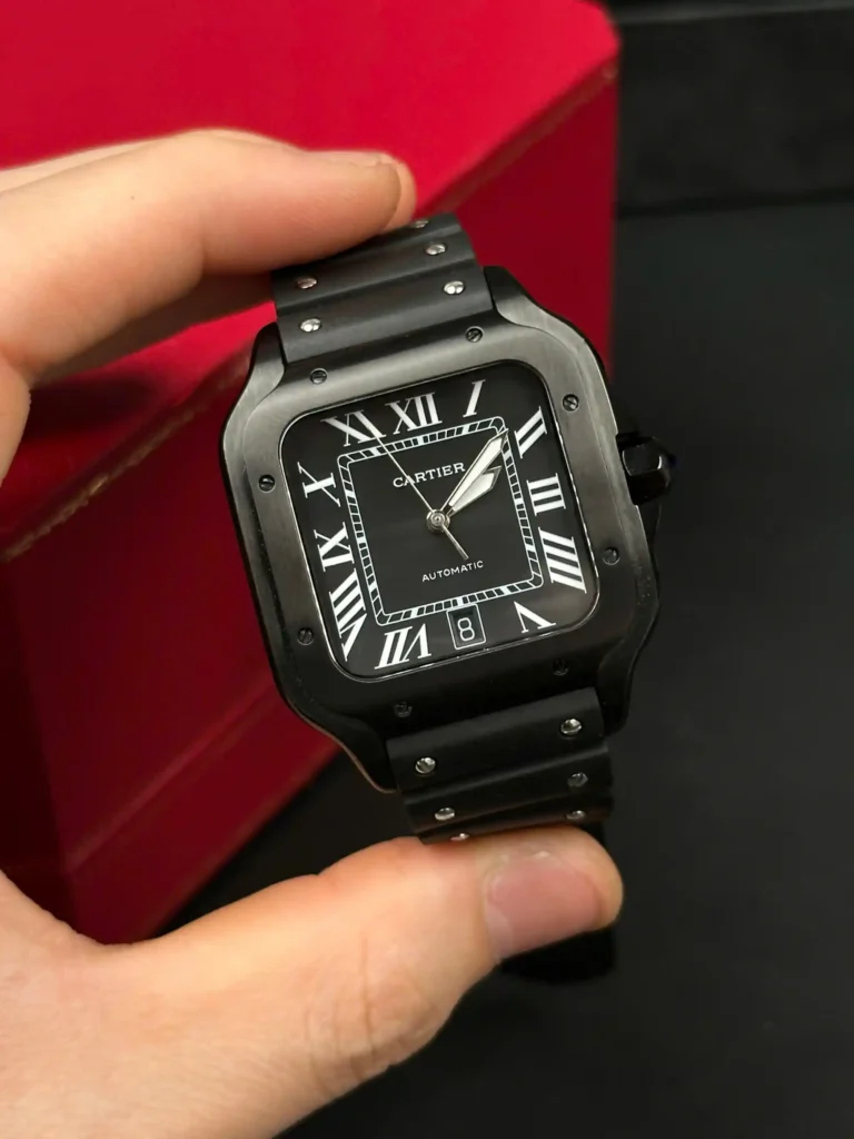 Super Clone Cartier Santos De Cartier CRWSSA0039 39.8mm Ceramic –