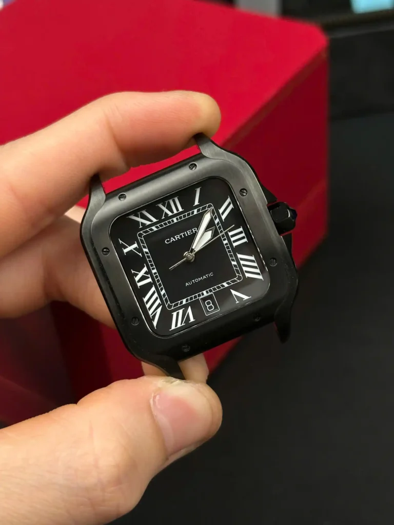 Super Clone Cartier Santos De Cartier CRWSSA0039 39.8mm Ceramic –