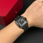 Super Clone Cartier Santos De Cartier CRWSSA0039 39.8mm Ceramic –