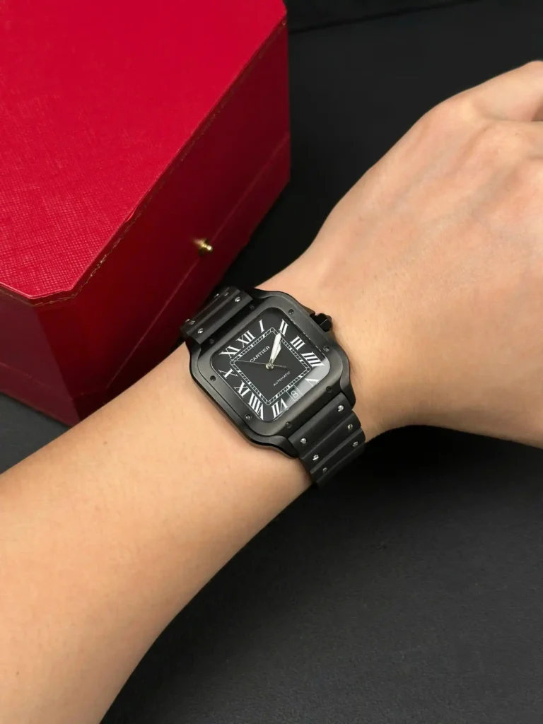 Super Clone Cartier Santos De Cartier CRWSSA0039 39.8mm Ceramic –