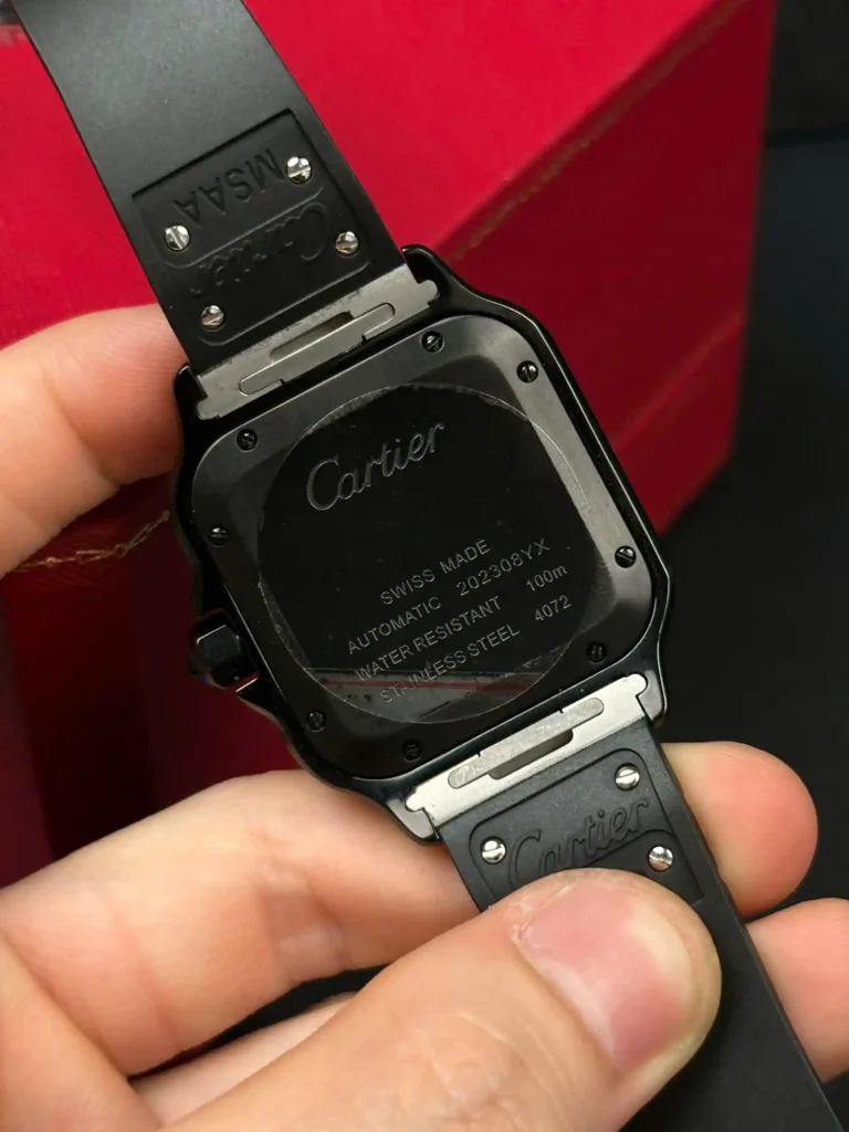 Super Clone Cartier Santos De Cartier CRWSSA0039 39.8mm Ceramic –