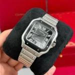Super Clone Cartier Santos De Cartier Ceramic CRWSSA0037 39.8mm Miyota.9015 – Swiss SuperClone