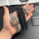 Super Clone Cartier Santos De Cartier Chocolate Dial WSSA0065 35.5mm