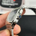 Super Clone Cartier Santos De Cartier Medium Blue WSSA0063 35.5mm –