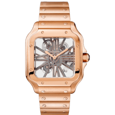 Super Clone Cartier Santos Large Skeleton WHSA0016