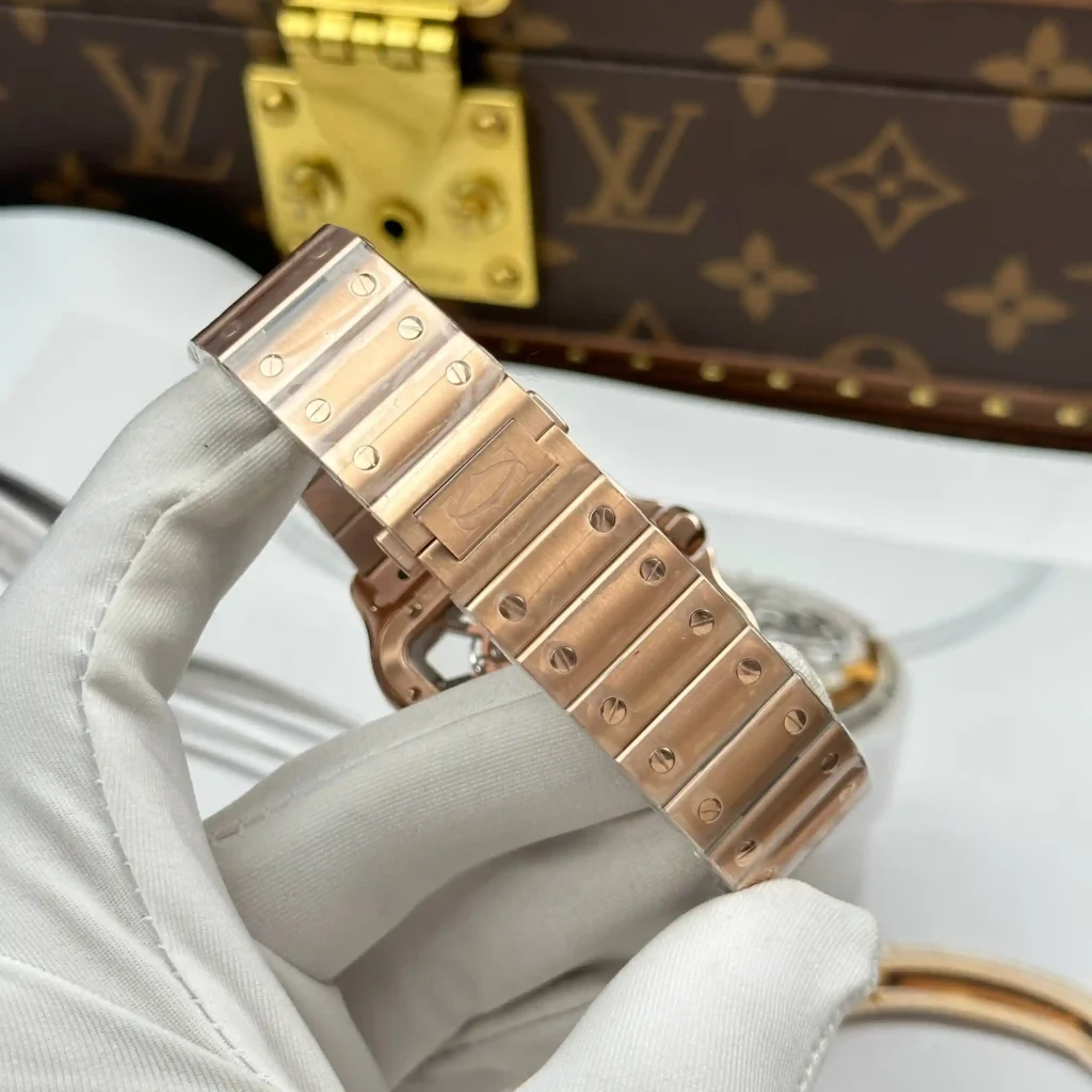 Super Clone Cartier Santos Large Skeleton WHSA0016