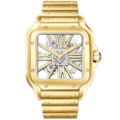 Super Clone Cartier Santos Large Skeleton WHSA0042