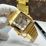 Super Clone Cartier Santos Large Skeleton WHSA0042