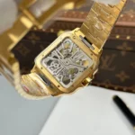 Super Clone Cartier Santos Large Skeleton WHSA0042