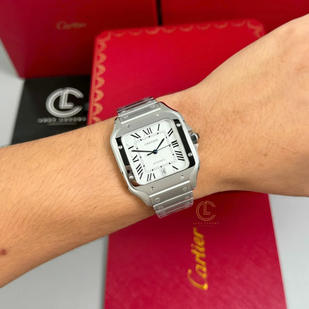 Super Clone Cartier Santos de Cartie Larger WSSA0018 39.8mm Miyota.9015