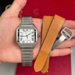 Super Clone Cartier Santos de Cartie Larger WSSA0018 39.8mm Miyota.9015