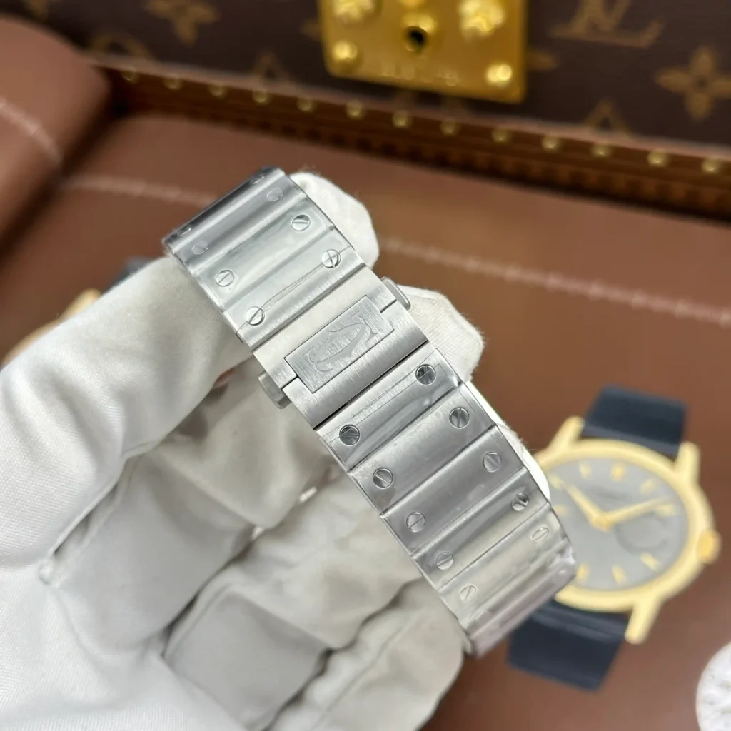 Super Clone Cartier Santos de Cartier Large WHSA0027 –