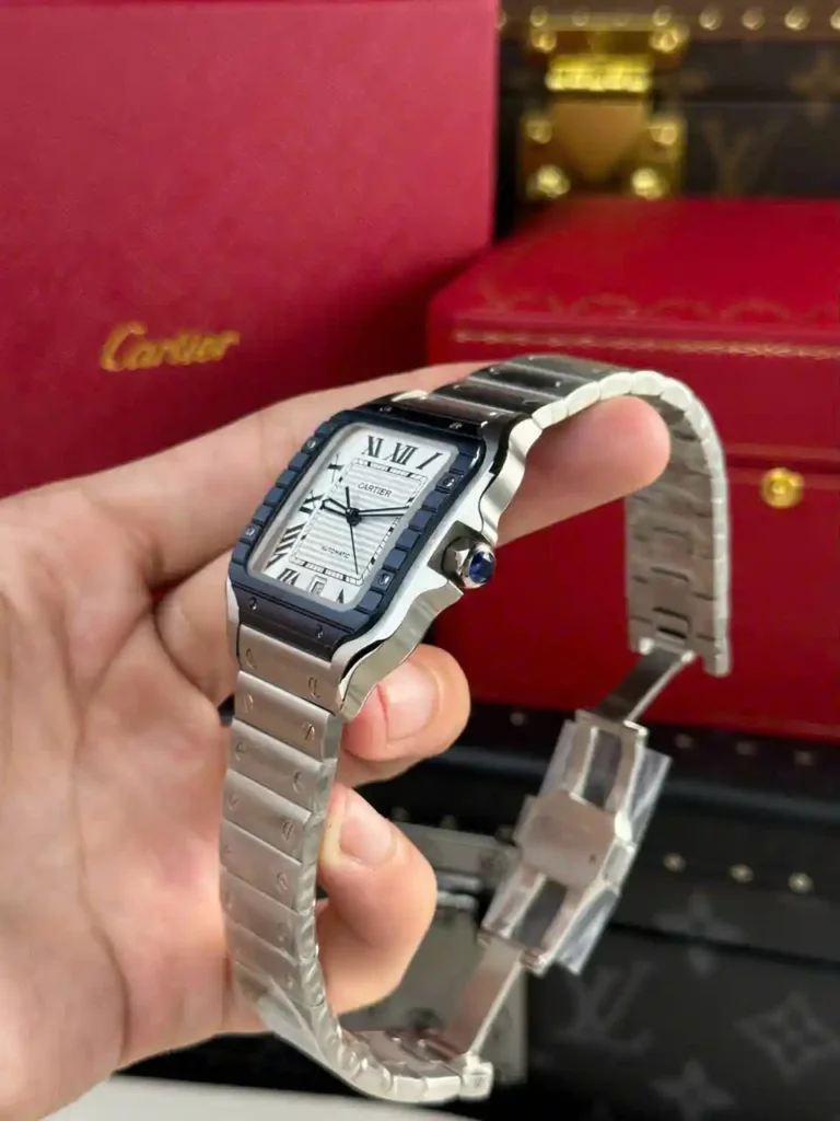 Super Clone Cartier Santos de Cartier Large WSSA0047 39.8mm –