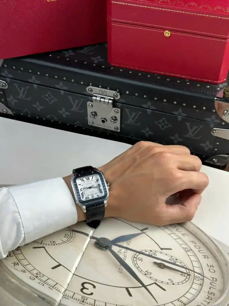 Super Clone Cartier Santos de Cartier Large WSSA0047 39.8mm –