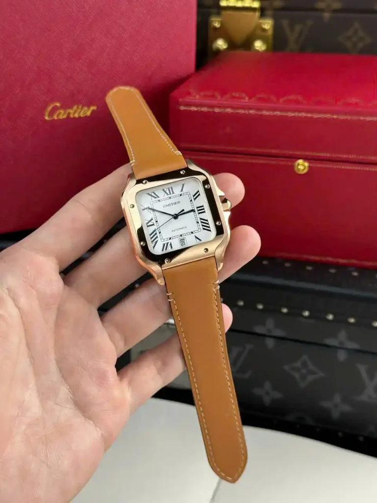Super Clone Cartier Santos de Cartier WGSA0018 39.8mm –